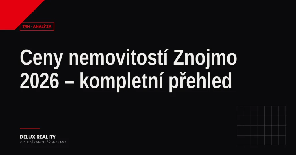 Jak prodat byt ve Znojmě rychle a za nejlepší cenu