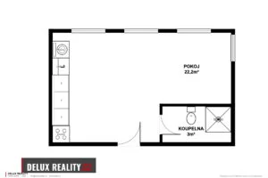 Pronájem bezbariérového bytu 1+kk, 25 m², K Suchopádu 12, Znojmo 4 – Přímětice – fotka 9